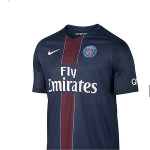 Paris Saint-Germain FC Nike 2016 Home Stadium Jersey - Navy